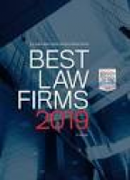 Best Law Firms" 2019 by Best Lawyers - issuu