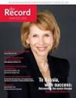 The Record Alumni Magazine Winter 2011 by Boston University School ...