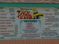 Taco Tierra Menu, Menu for Taco Tierra, Mount Carmel, Mount Carmel ...