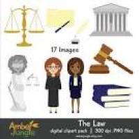 Law Clipart- Lawyer Judge Legal Clip Art Attorney Graphic Court ...