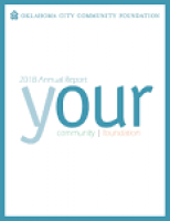 Oklahoma City Community Foundation 2018 Annual Report by Oklahoma ...
