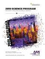 2019 Science Program by American Academy of Neurology - issuu