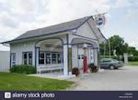 Illinois Odell Historic Route 66 1932 Standard Oil Gas Station ...
