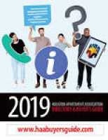 HAA Buyer's Guide 2019 by HAA Publishing - issuu