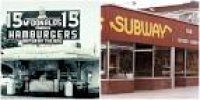 Photos show popular fast food restaurants when they first opened
