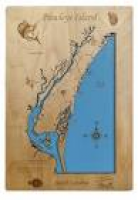 Pawleys Island, SC - Wood Laser Cut Map | PhDs on ArtFire