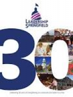 Leadership Springfield Magazine - 30 Years by The Greater ...