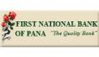 FIRST NATIONAL BANK OF PANA, Pana, IL 62557 | - Yellowbook