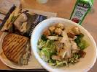 Caesar salad and sanwich combo - Picture of Panera Bread ...
