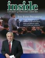 The First President by UW-Green Bay Inside Magazine - issuu
