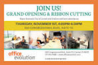 Office Evolution Grand Opening November 1 | Indy Chamber