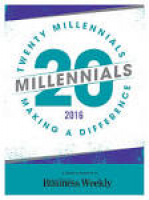 20 Millennials Making a Difference by KPC Media Group - issuu