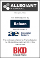 BKD CF Advises Allegiant International on Acquisition by Belcan ...