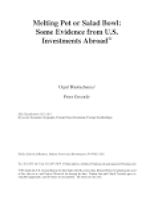 Globalization, US foreign investments and accounting standards ...