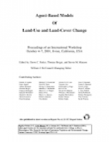 PDF) Agent-based models of land-use and land-cover change: report ...