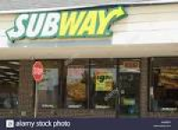 Subway Sandwiches Sign Franchise Stock Photos & Subway Sandwiches ...