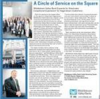 Circle of Service on the Square, Middletown Valley Bank ...
