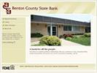Benton County State Bank Online Banking Login | Bank Login