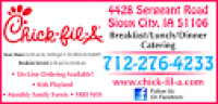 Chick-Fil-A, Sioux City, IA 51106 | - Yellowbook