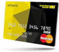 WU Netspend prepaid card | Western Union