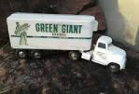 Vintage 1950's Semi Green Giant Truck Tractor Trailer Steel ...