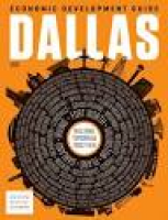 Dallas Economic Development Guide - 2016 by Dallas Regional ...