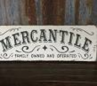 1522 - MERCANTILE-mercantile stencil primitive antique general ...