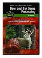Amazon.com: Outdoor Edge DP-101 Deer And Big Game Processing DVD ...