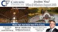 Richmond and Topeka Wine & Wisdom Event Info – Carlson Financial