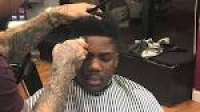 How to do an Odell beckham style cut with the parts at the back ...