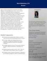 Cincinnati, OH CPA Firm | Sherri Richardson, CPA Resume Page ...