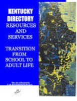 Kentucky Directory of Transition Services
