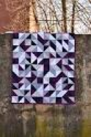 purple and grey hst quilt | Quilt inspiration | Pinterest | Quilt ...