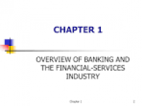 Chapter 11 Part 1: Banking and the Forces of Change in the ...