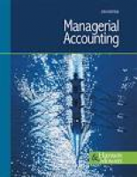 Managerial Accounting 8Th Edition by Hansen And Mowen |authorSTREAM