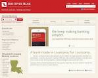 Red River Bank Online Banking Sign-In - Bank Online