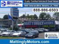 Mattingly Motors car dealership in Metairie, LA 70003-5308 ...