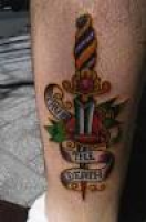 old school dagger tattoo | dagger | A Gypsy Rose Tattoo New ...