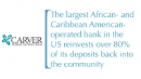 Carver Federal Savings Bank | National Community Investment Fund