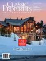 Classic Properties International: Vol. VII, No. 3 - The Knowles ...