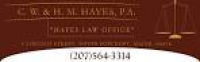 Hayes Law Office | C. W. & H. M. HAYES, P.A.