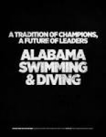 2009-10 Swimming & Diving Guide by Alabama Crimson Tide - issuu