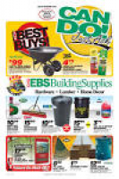 Great Deals at EBS - Current Flyer - EBS Building Supplies