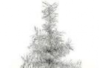 18 Silver Feather Tinsel Christmas Tree Table-Top