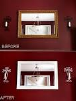 Update an Old Mirror Frame | DIY Painting Tutorial - update your ...