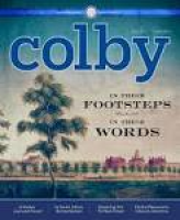 Colby v101 n3 by Colby College Libraries - issuu
