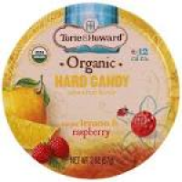 Torie & Howard, Organic, Hard Candy, Meyer Lemon & Raspberry, 2 oz ...