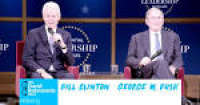 The David Rubenstein Show: Clinton and Bush – Bloomberg