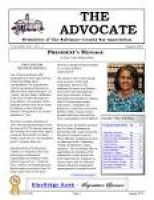 Advocate August 2015 by Baltimore County Bar Association - issuu