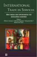 International Trade in Services by World Bank Publications - issuu
